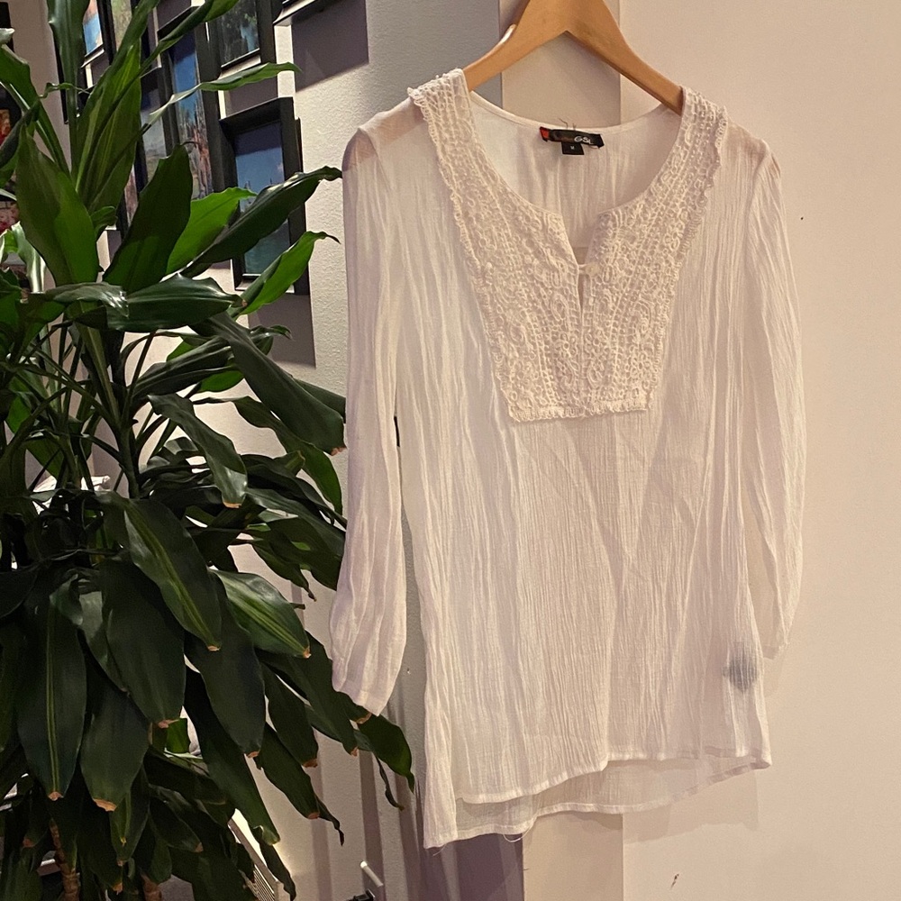 Jolie blouse style bohème légère / Pretty light bohemian style blouse
